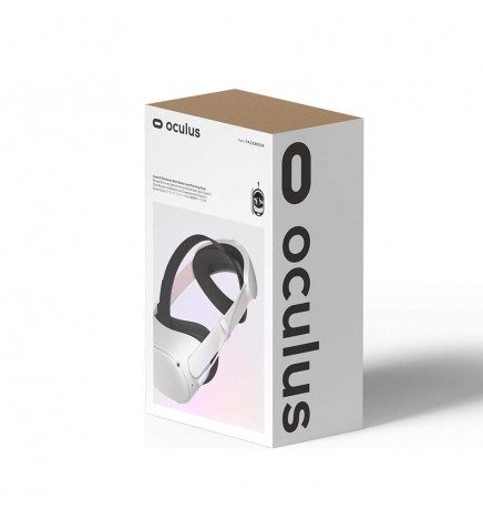 Verpackungsbox des Elite Strap mit Batterie für Meta Quest 2 VR-Headset - immersive display france paris