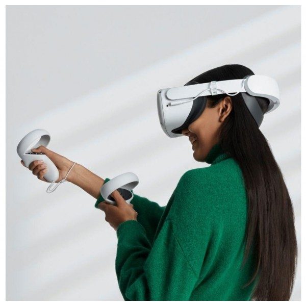 mise en situation du Elite Strap avec Batterie pour casque VR oculus Meta Quest 2 Immersive display france paris