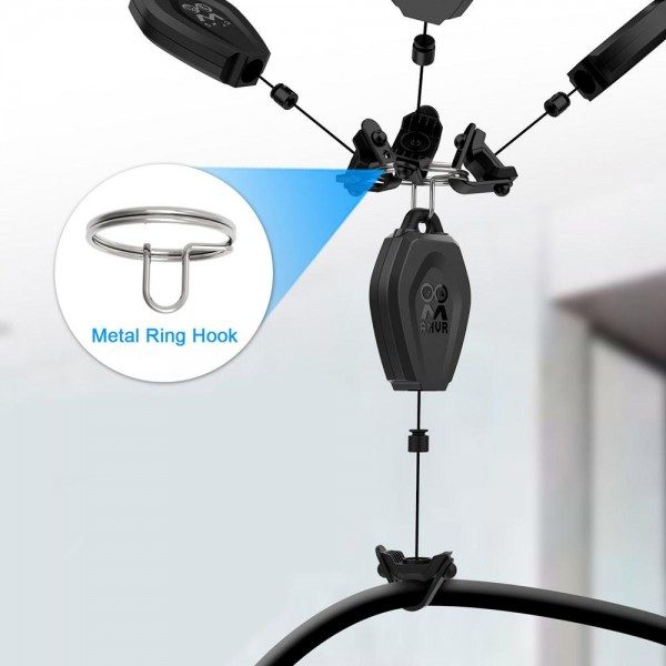 Comment gérer mes câbles casques VR au plafond ?