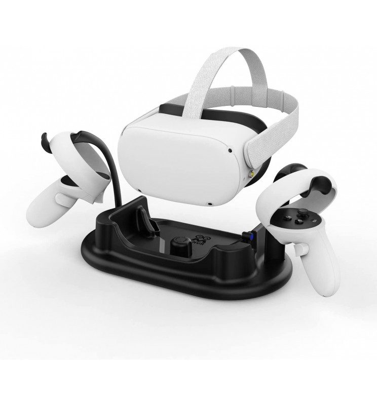 Support Chargeur casque Oculus Quest 2 au meilleur prix envoi rapide immersive display revendeur officiel Meta france