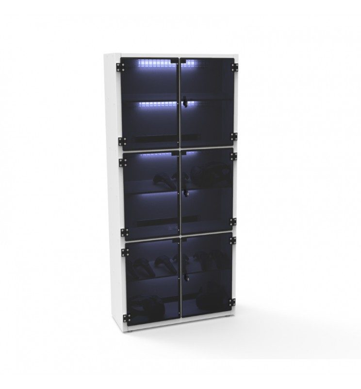 M-ASSET Charging cabinet - Schrank zur Dekontamination und UV-C-Aufladung