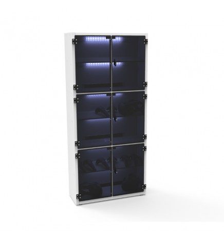 M-ASSET Charging cabinet - armoire de décontamination et de recharge UV-C au meilleur prix immersive display revendeur officiel