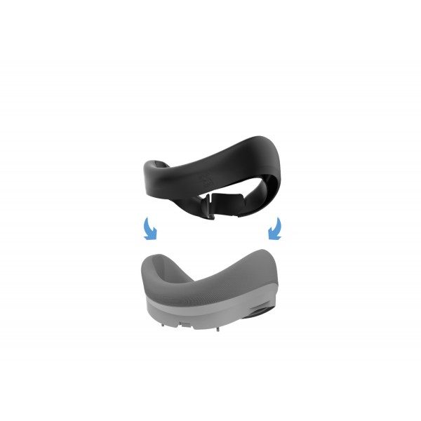 Weiße oder schwarze Silikonhülle für PICO 4 und PICO 4 Enterprise vertrieben von Immersive Display Anbieter von VR-Headsets.
