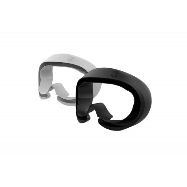 Housse silicone blanche et noir pour PICO 4 et PICO 4 Enterprise distribuée par Immersive Display fournisseur de casques VR